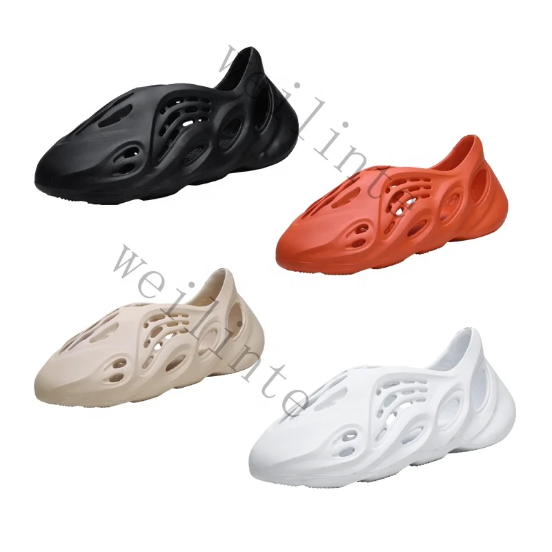 Новый дизайн, летние сандалии на заказ для улицы, горячие пляжные сандалии для бега, мужские сандалии, Водная обувь, стиль Yeezy