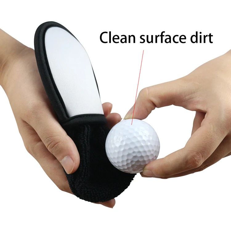 Golf Ball Washer Pouch Pocket Ball Cleaner Pocket Ball Towel