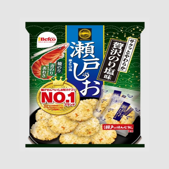 Сыпучие здоровые снэки с рисом Senbei