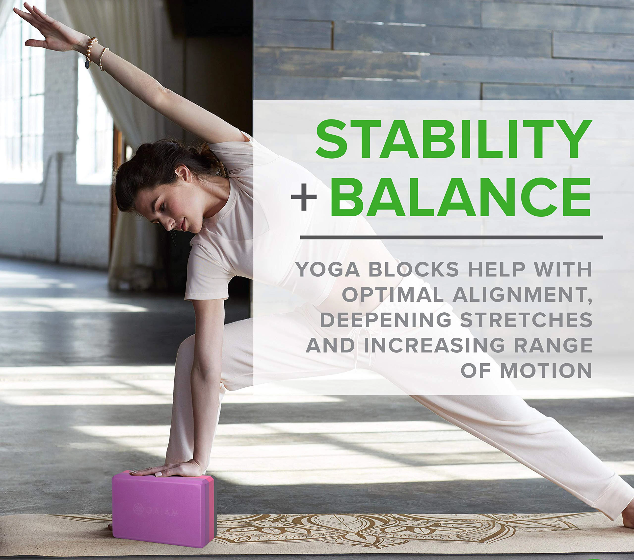 Wholesale Eco Friendly Custom EVA Yoga Block Custom Logo Printed Yoga Brick Manufacture Yoga Blocks