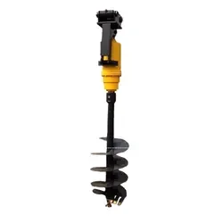 MACMAX hydraulic earth auger drill excavator pile auger attachment machine