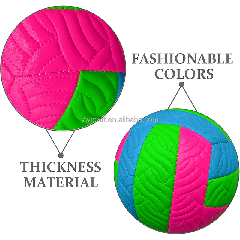 Wholesale and custom colorful sport volleyball ball beach inflatable volleyball training ball for volleyball