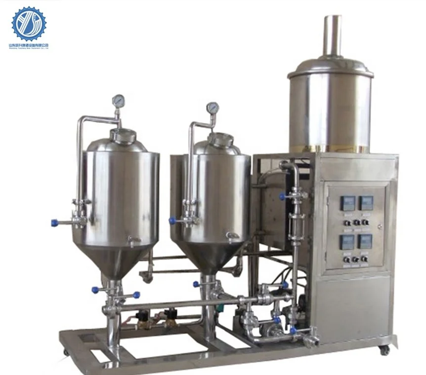 50L 100L Pilot Plant Home Beer Brewing Equipment Small Beer Brewing Kit System