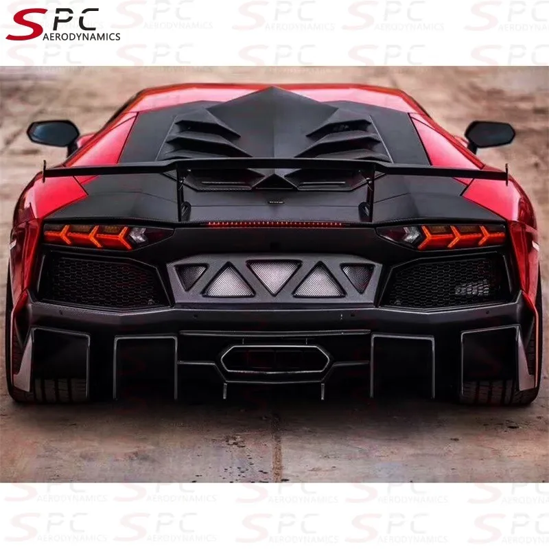 SPC 2011-2018 заднее крыло из углеродного волокна для Lamborghini Aventador спойлер сухого LP700 LP720 запчасти автомобиля