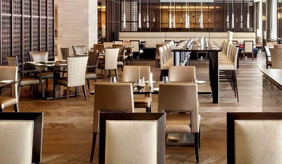 RF-82 Korean Luxury Wooden Hotel Fine Dining Restaurant Furniture