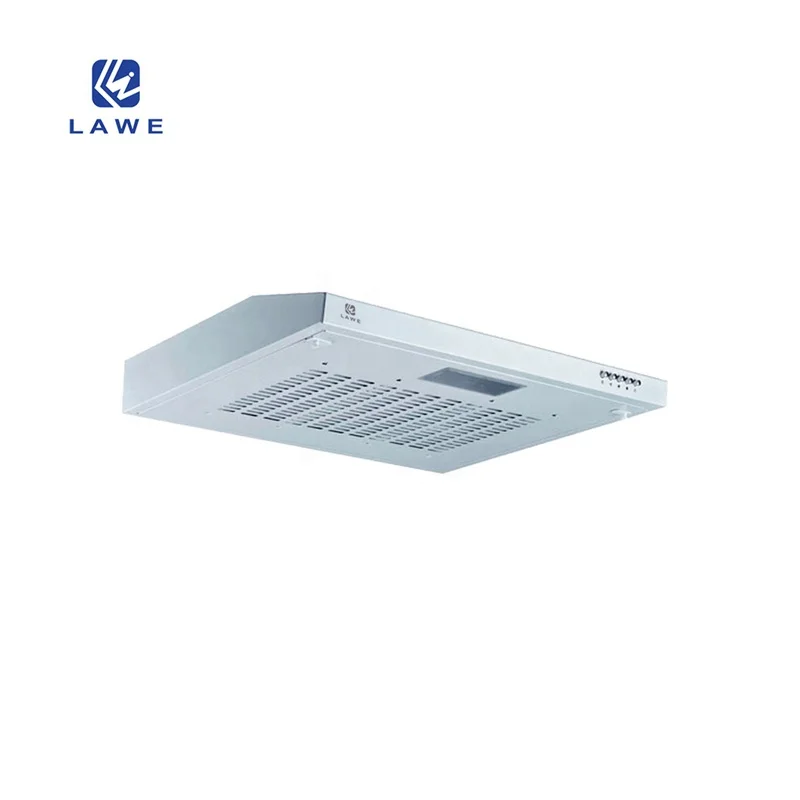 Lawe Under Cabinet Ductless Ducted Convertible Slim Kitchen Stove Vent Hood with 3 Speed Exhaust Fan with Charcoal Filter
