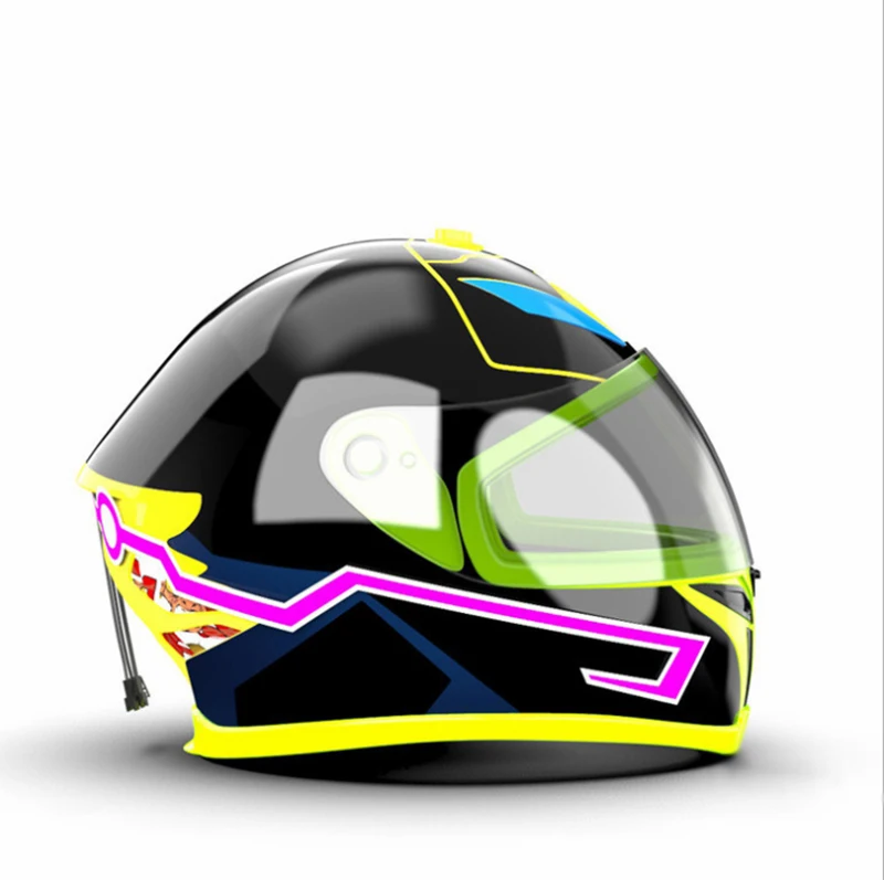 DIY Motorcycle Helmet Night Riding EL Light Strip ,EL lighting Driving Signal