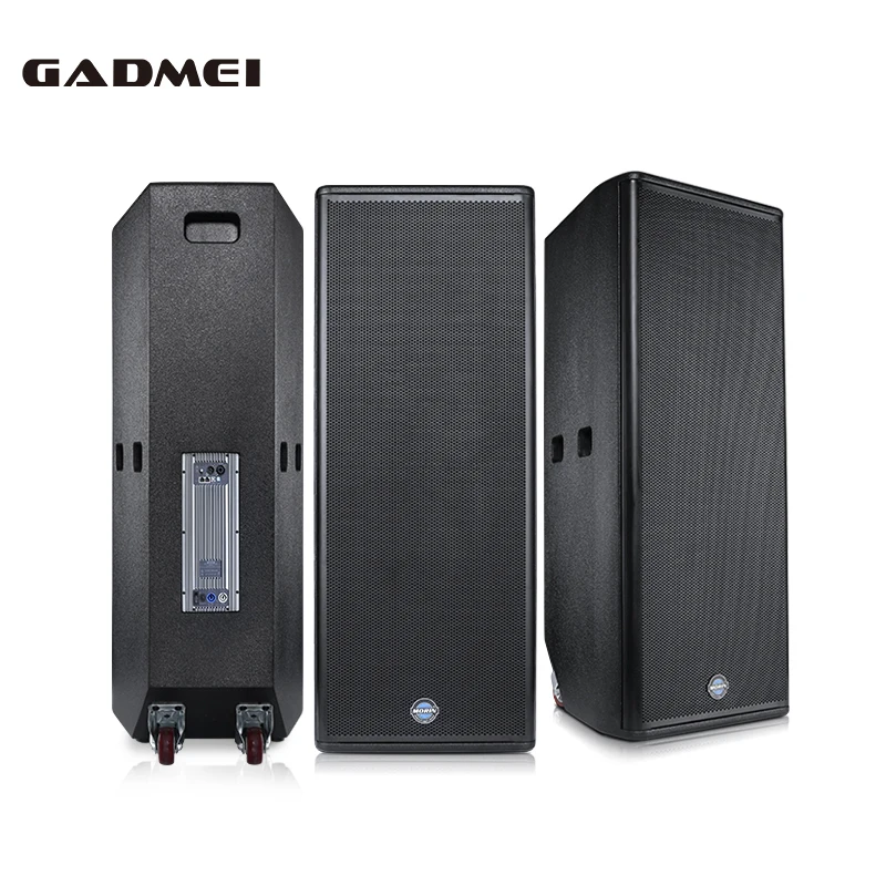 15 inch active power professional 1200w stage studio monitor speakers with DSP