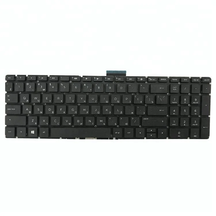 Оригинальный новый черный RU Клавиатура для ноутбука HP Pavilion 15-ab 15-ab000 15-ab100 15-ab200
