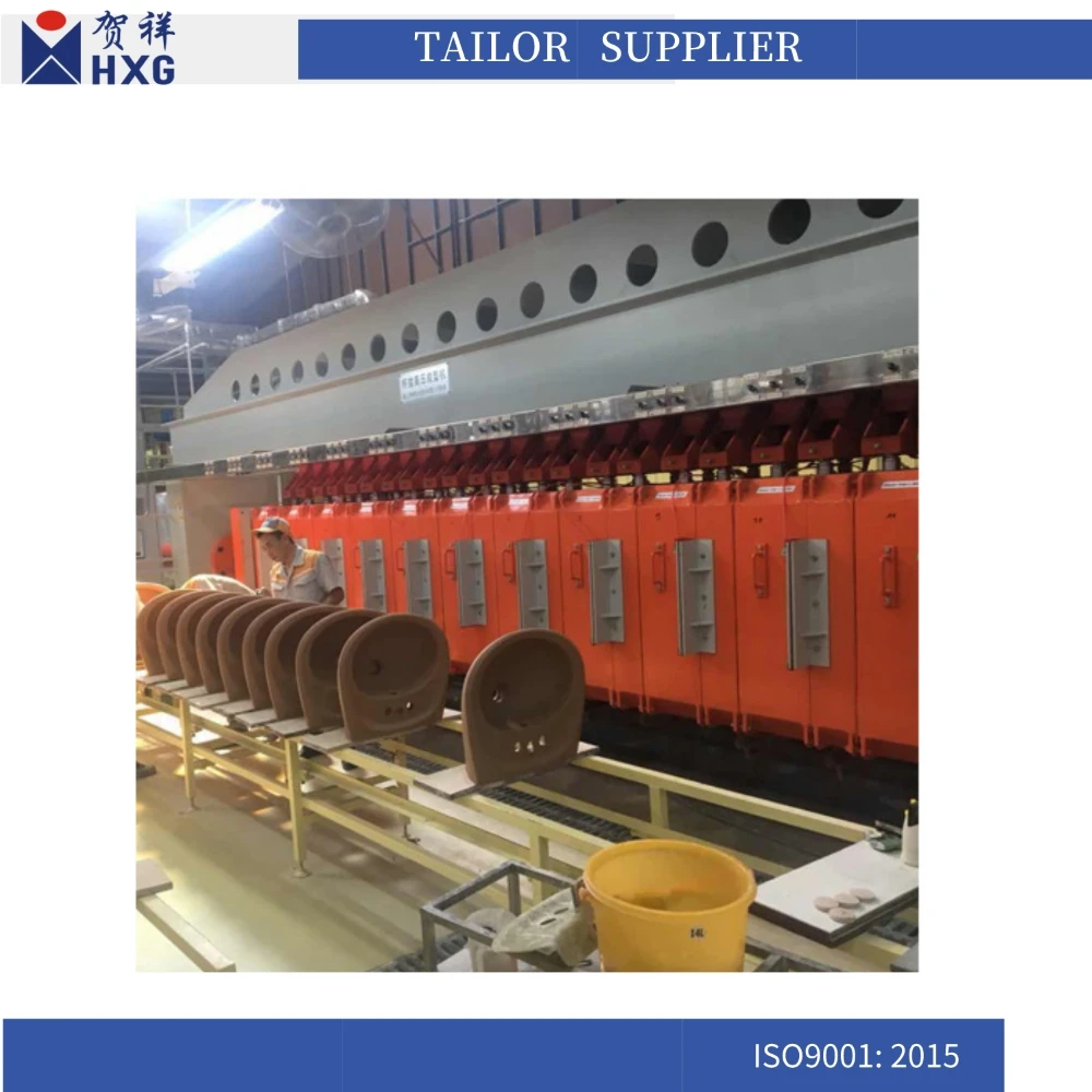 Rim of Two Piece Toilet Bowl High Pressure Casting Machine with 2-12 Sets Resin Working Mold High Technology