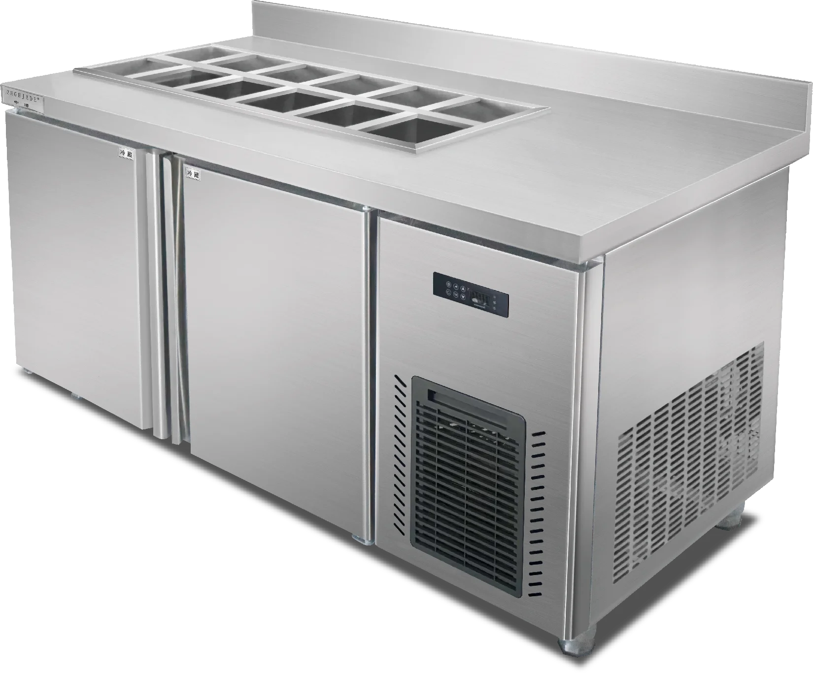 Hot Sale  Under Counter Table Freezer Factory Display Direct Cooling Fridge Kitchen Food Keep Fresh Workbench Refrigerators