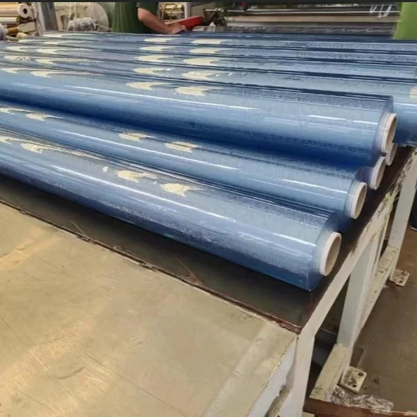 0.09mm, 0.1mm, 0.11mm, 0.12mm Super Clear Soft Transparent Crystal PVC Films