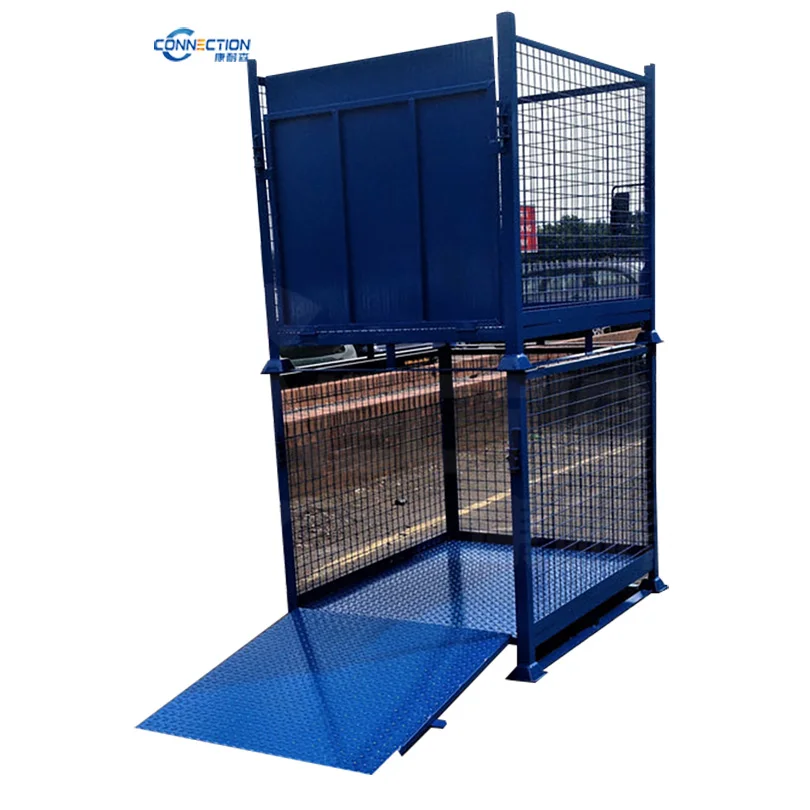 Стальная складная металлическая корзина для поддонов