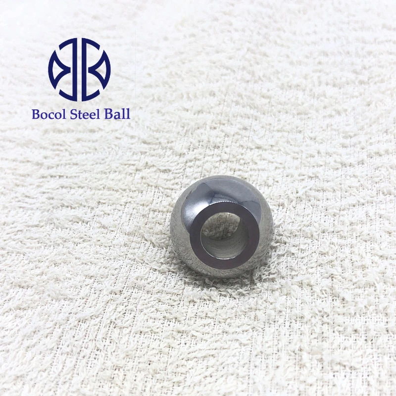 steel ball with thread hole