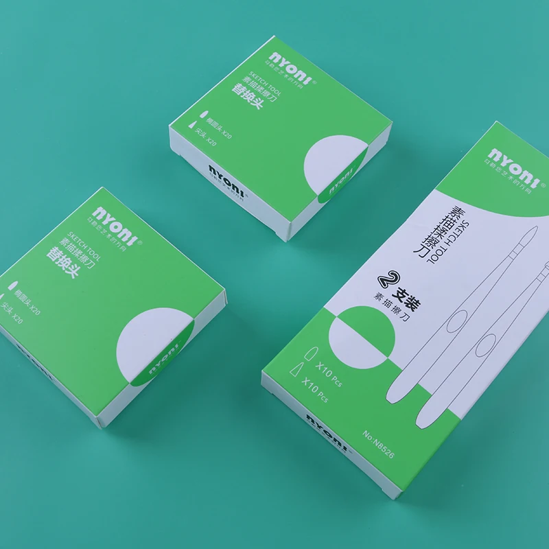 NYONI-N8526 Professional Art Sketch Detail Rubon Cotton Pen For Sketch Drawing