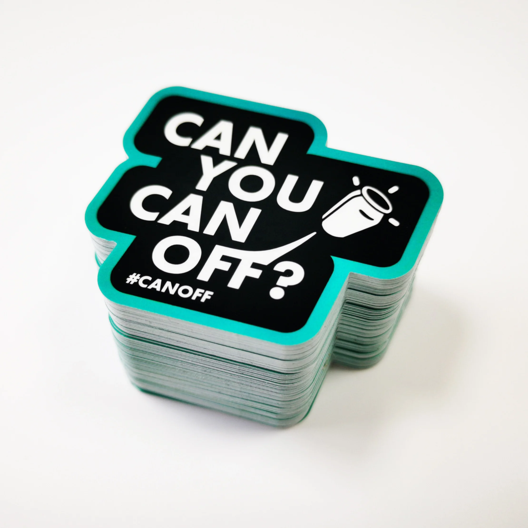 Brand New Crystal Code Logo Self Adhesive Vinyl Kiss Sheet Window Stickers Custom Waterproof Die Cut Sticker