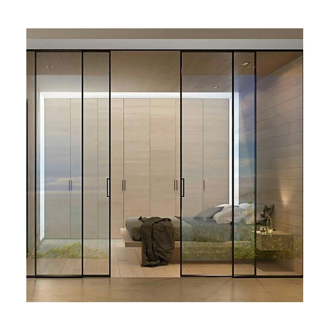 Turkey Wholesale  Electrocoating 6063 T5 aluminum alloy sliding door for Sunlight Room