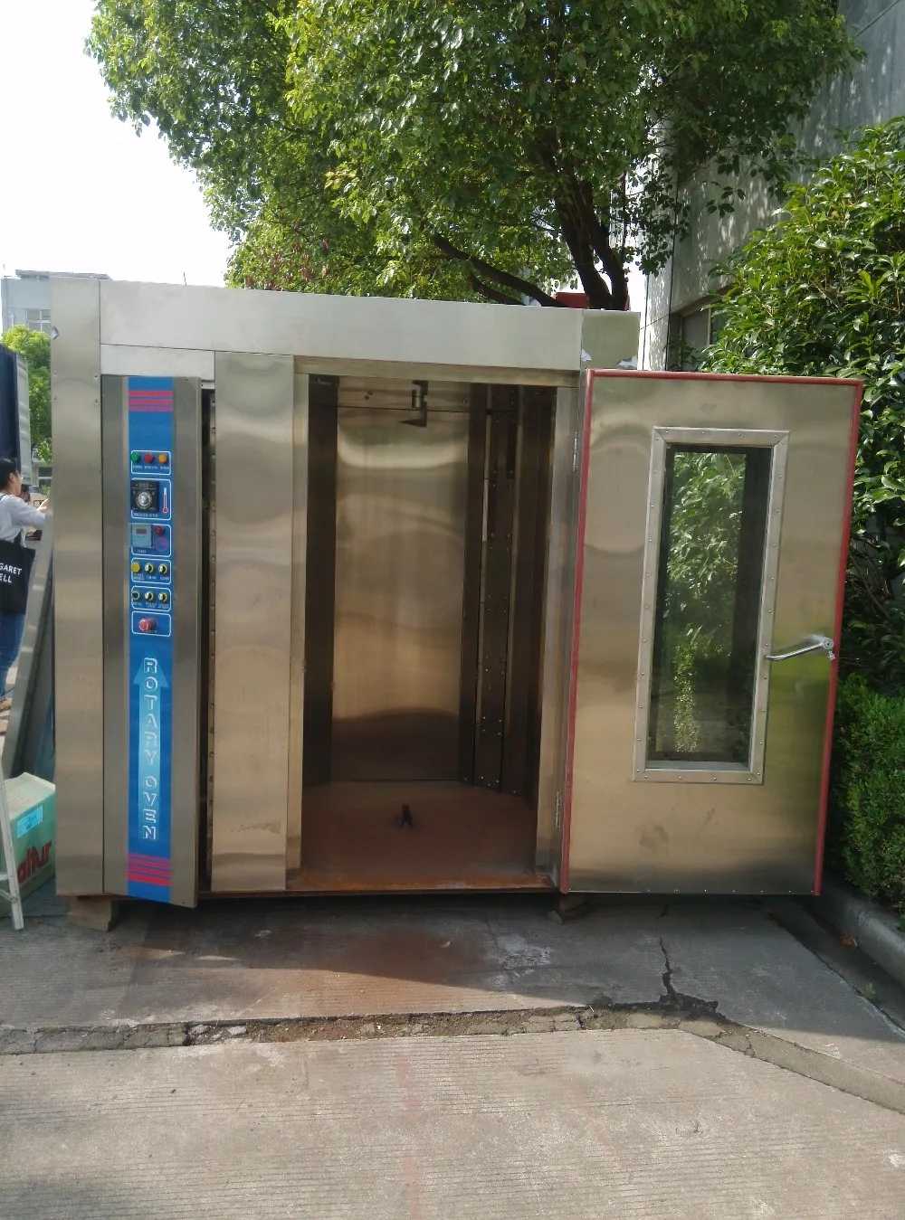 Industrial Bread Making Machines/french Bakery Equipment/gas Convection Ovens YZD-100AD