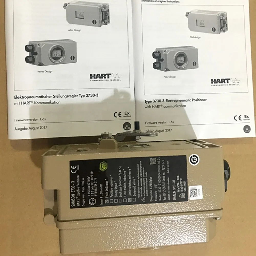 3767 Electropneumatic positioner 3730-0 3730-1 3730-2 3730-3 valve positioner with HART Communication Control Valves