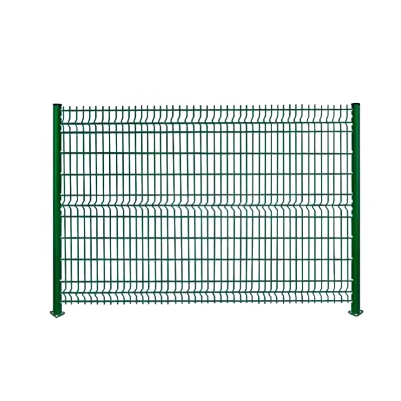 Fencing House Outdoor Yard Garden Curved Triangle Fence Panel Prism 3D Welded Wire Mesh Fence