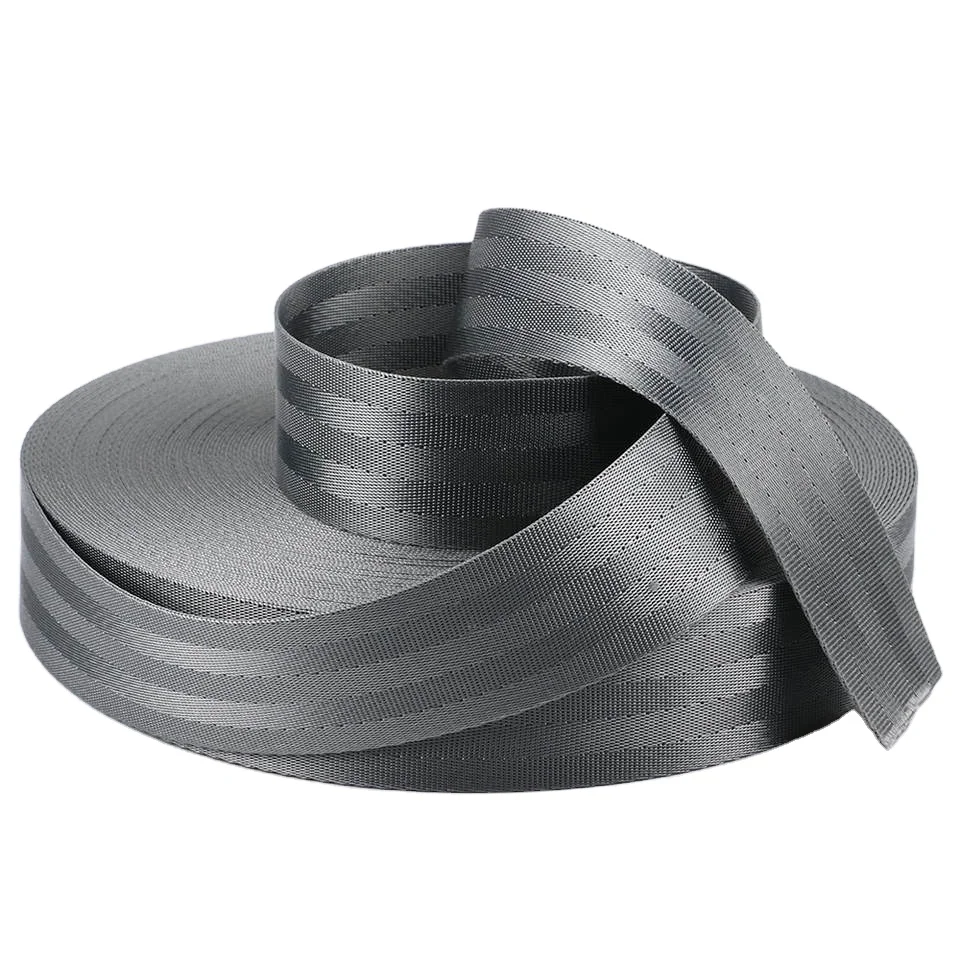 Car Safety Seat Belt Webbing Strap Printed Polyester Webbing Strap for bag strap