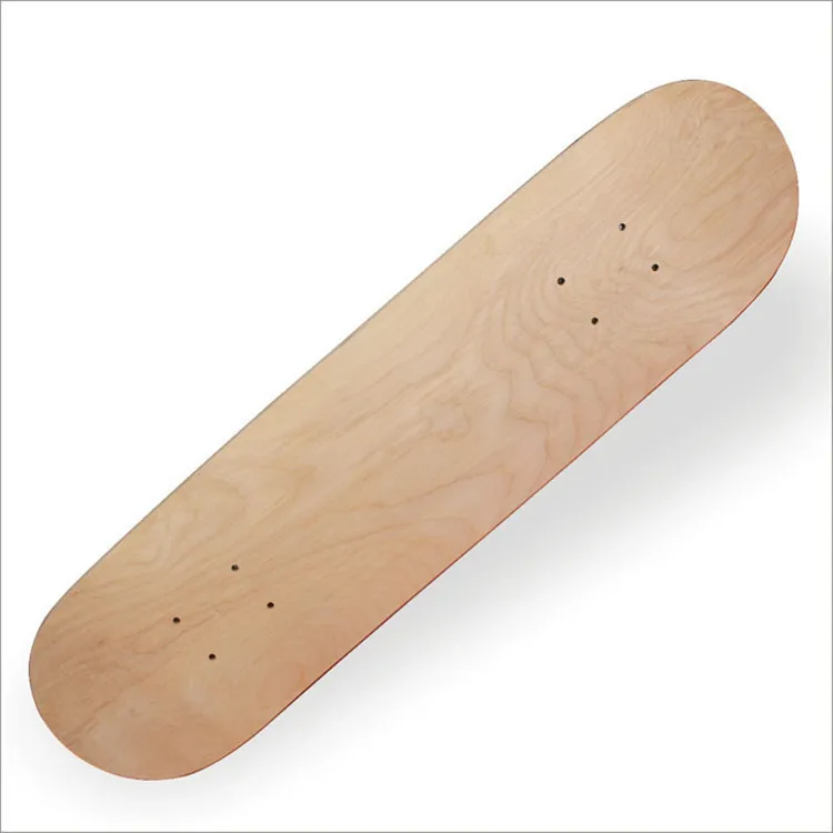 Chinese maple wood blank skateboard deck