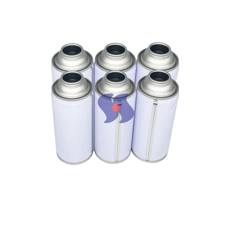 Customized Logo Tinplate Cans Metal Container spray paints 60X130mm aerosol empty tin cans