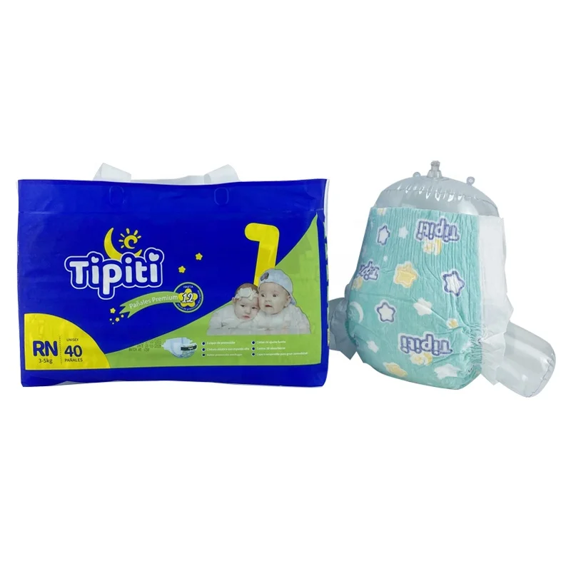 Wholesale Free Sample Disposable OEM Brand Breathable Soft Premium Quality Pampering Baby Diapers