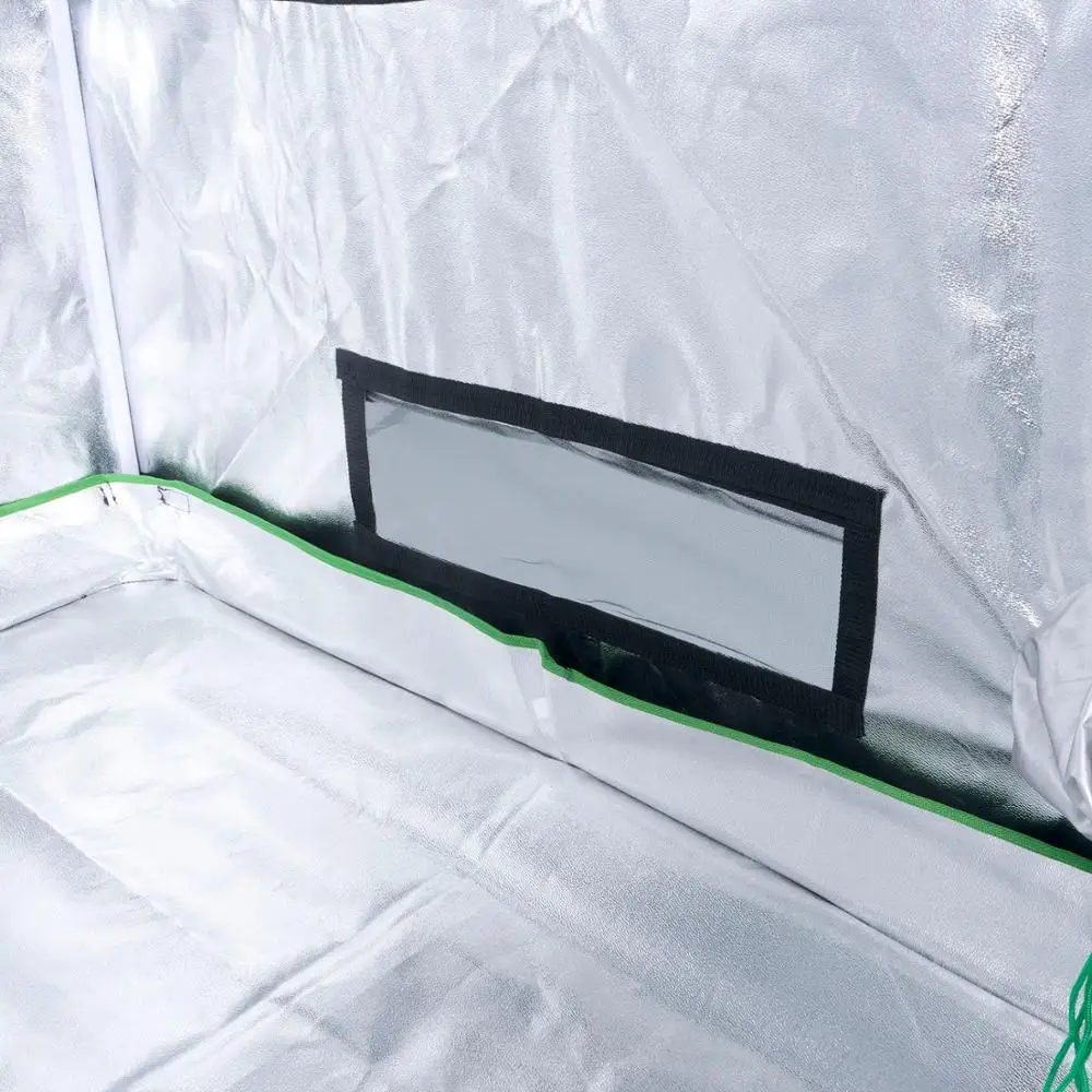 80x80x160cm 600D Garden Greenhouse Grow Tent with High Reflective Aluminum Fabric