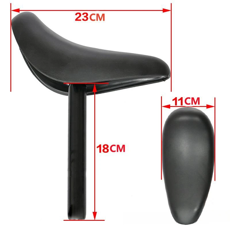 Replacement Bike Seat for Kids Balance Bike Replacement Saddle Attached with 22.2mm Diameter 180mm Length Seatpost