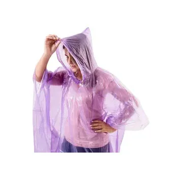 Adult Various Colour Emergency Disposable Rain Poncho