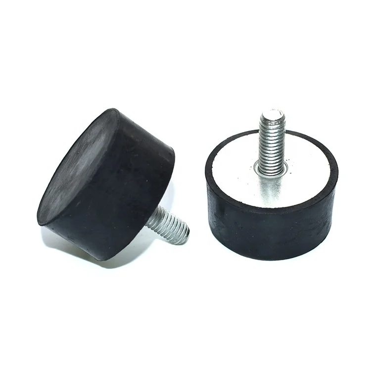 SWKS Custom Molded Cylindrical Anti-vibration Mount Rubber Buffers