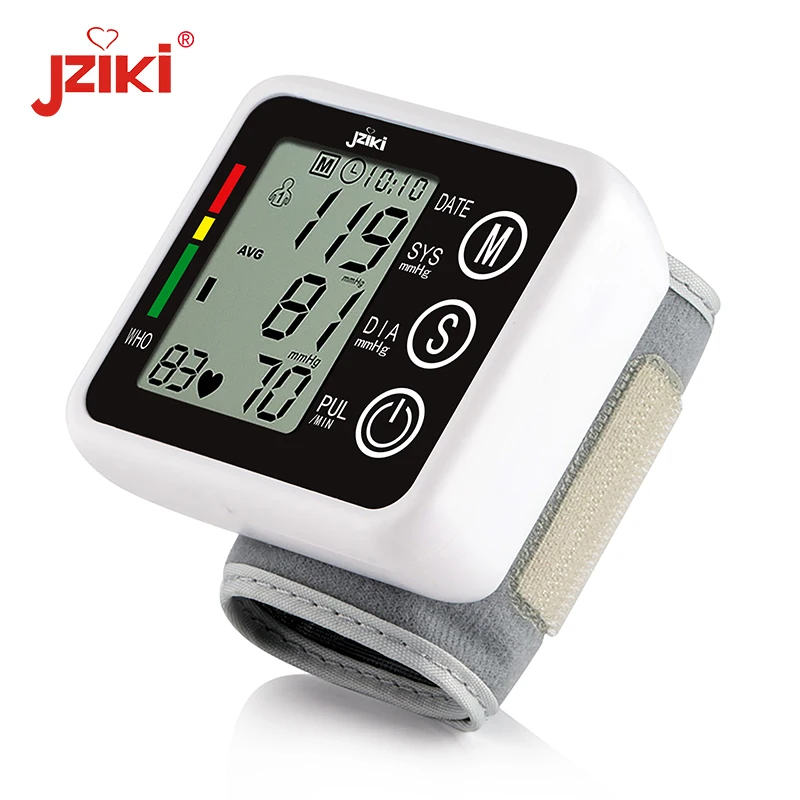Best Home Health Care Digital Blood Pressure Measuring Instrument Wrist Home Children Blood Pressure Monitors Watch BP Watch