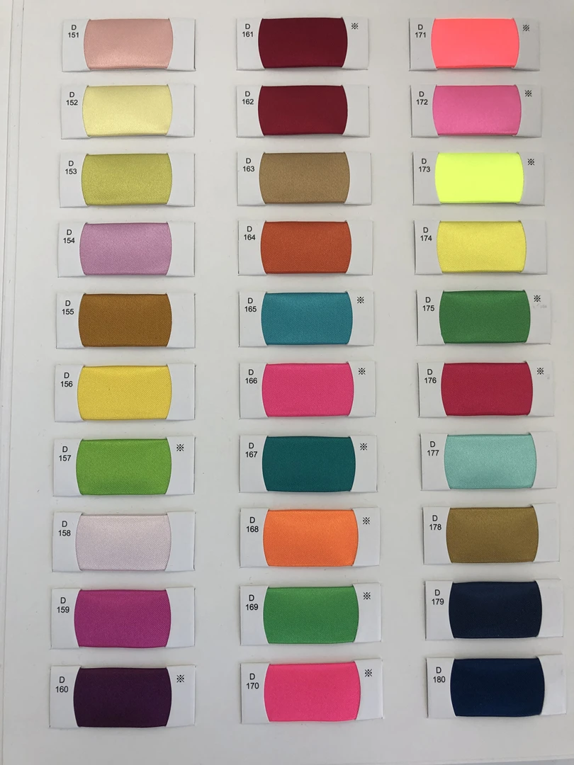 900 цветов, полиэстер, атласная ткань, Readystock, атласная ткань для свадебного украшения свадебного платья