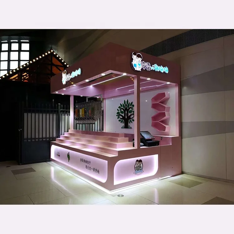 Новый дизайн в стиле «bubble tea киоск магазин дисплей