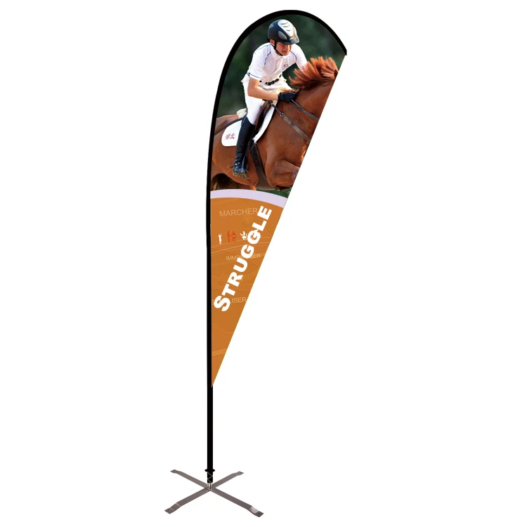 Weihai WZRODS Hardware Ball Bearing Metal X Steel Cross Stainless Flag Pole Holder For Advertising Stand