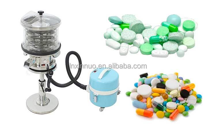 Finalwe Tablet Pill Dispenser Polisher Stainless Steel Tablet Detection Device Pharmaceutical Polishing Machine