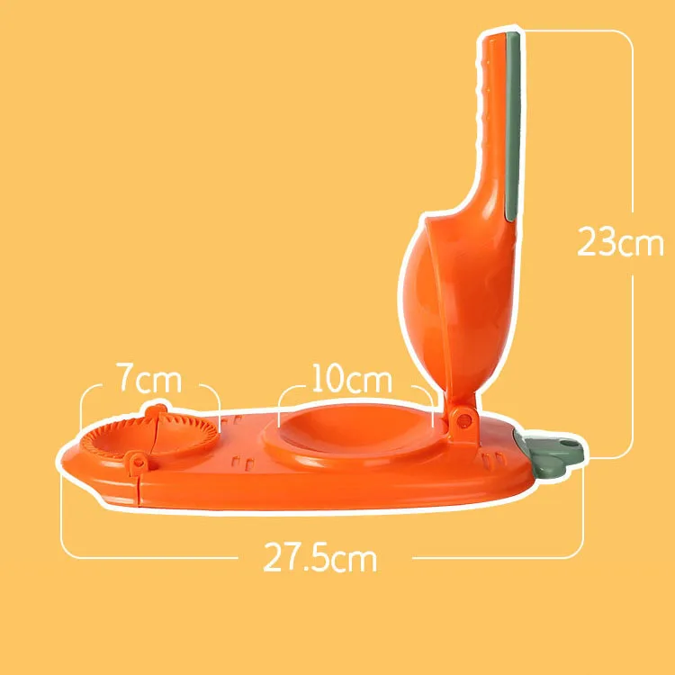 Хит продаж 2024 кухонные принадлежности Пищевые Инструменты гаджеты 2 в 1 ручной пресс для пельменей пресс-формы