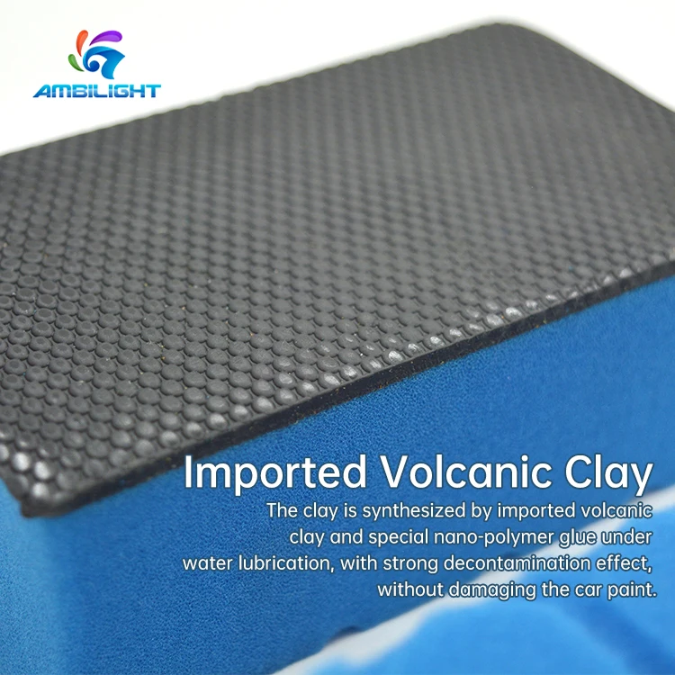 Strong Cleaning Ability Ambilight Car Wash Clay Block Surface Cleaner for Car,Kitchen,Bathroom Cleaning