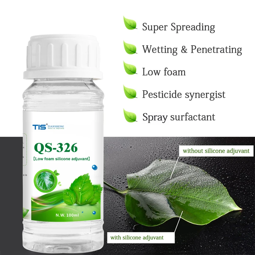 Surface Active Agent Trisiloxane Surfactant Agriculture Adjuvant Pesticides Synergist Agricultural Silicone Surfactant