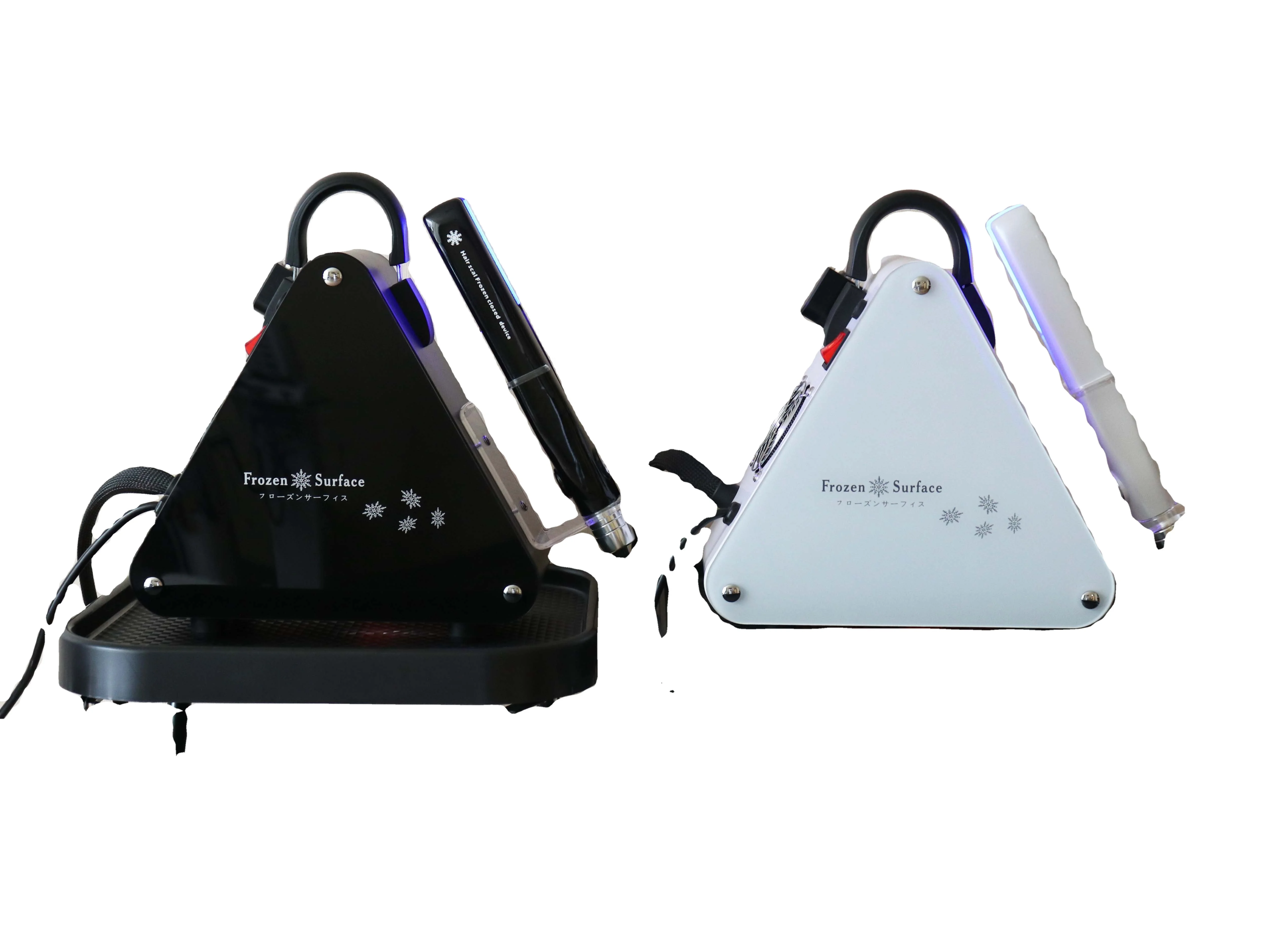 DTY professional frozen hair care ice-cold treatment frozen flat iron cryo-therapy hair care machine