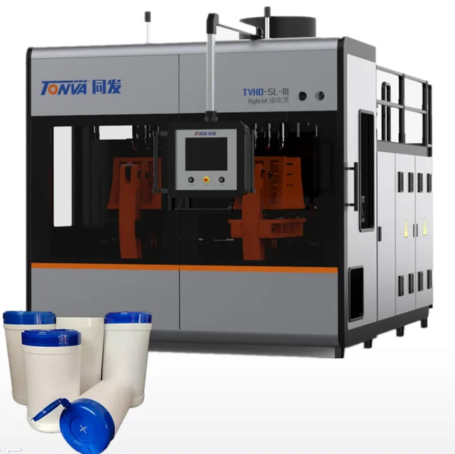 Tonva Automatic canister/jar bottle all line extrusion blow molding machine for price