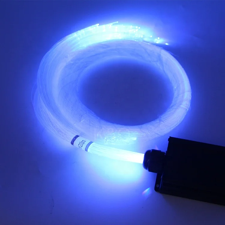 Dimmable 5W RGB LED Fiber Optic Illuminator Bedroom Starry Sky Ceiling Light