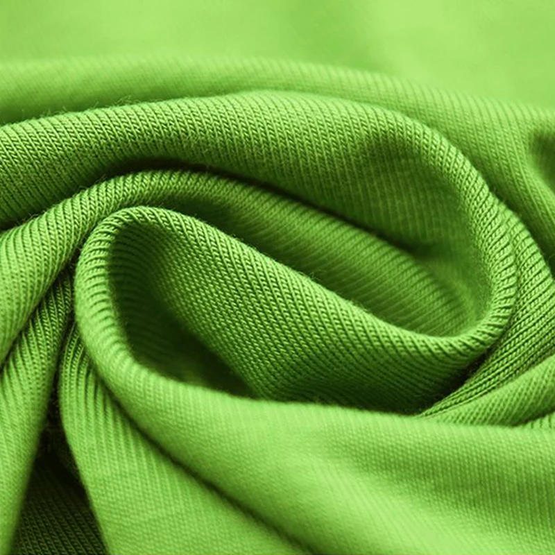 Wholesale factory custom organic 100%  organic knit bambooo fabric for tshirt
