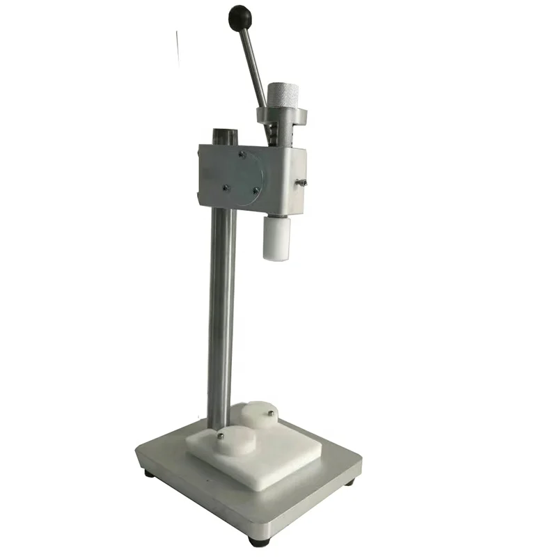 Manual flip off perfume crimper small glass bottle vial crimper