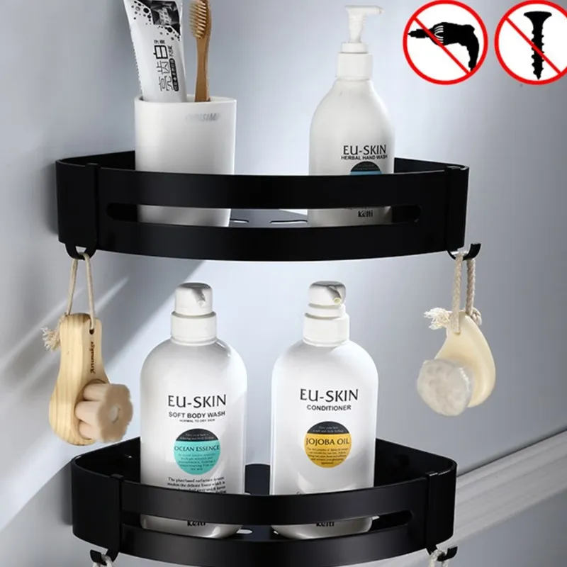 Washroom Corner Storage Rack Shower Bathroom Shelf