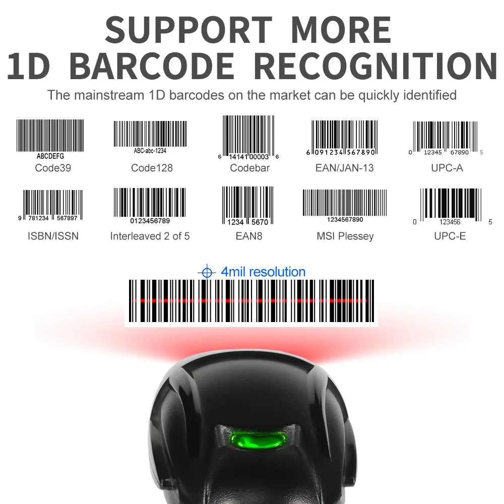 X-9300 wholesale USB auto trigger 1D laser bar code scanner handheld barcode read data collector