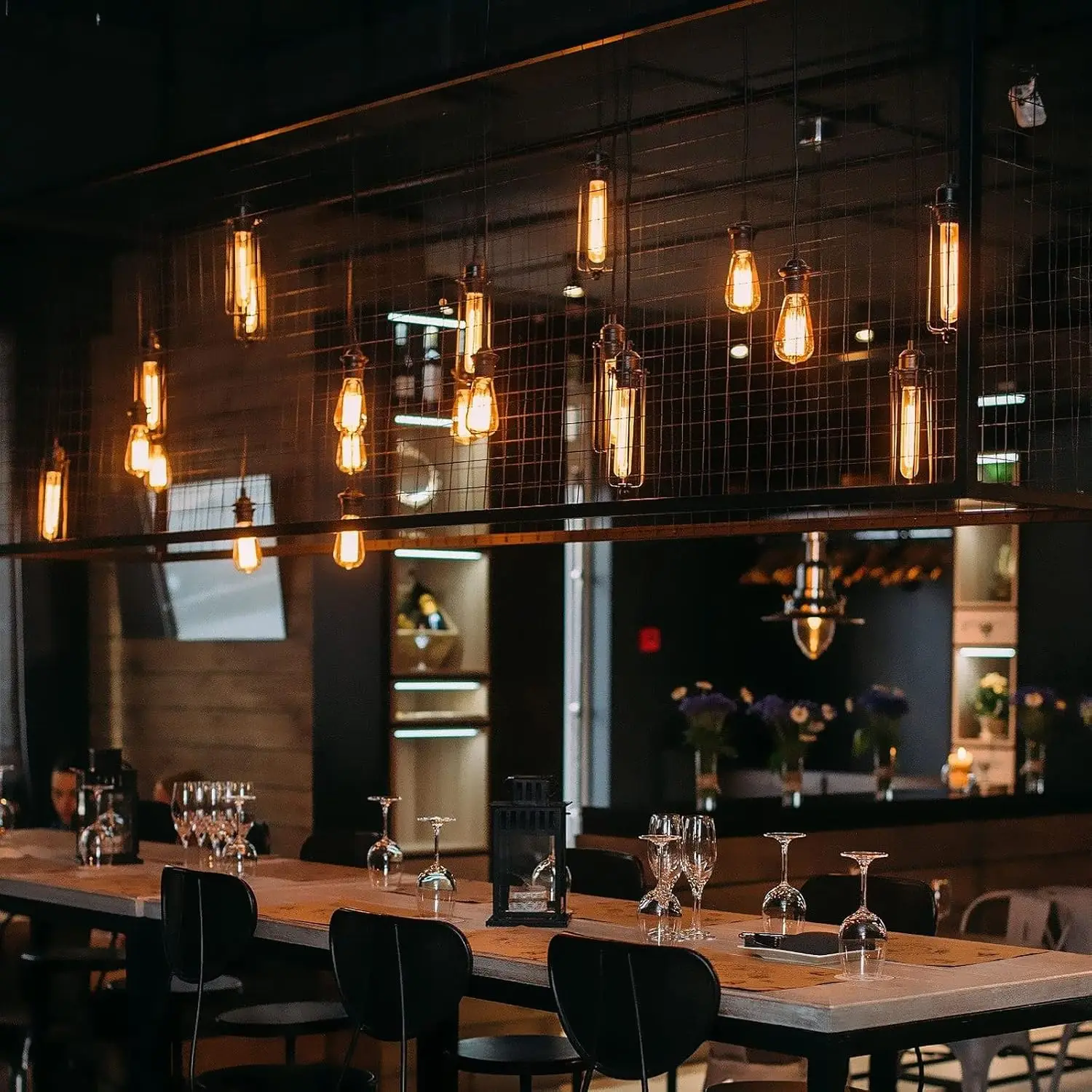 E14 Edison LED Long Tube Light AC220V 2700K 4000K 6000K Vintage Filament Lights T30 Tubular Bulb for Wall sconces Pendant