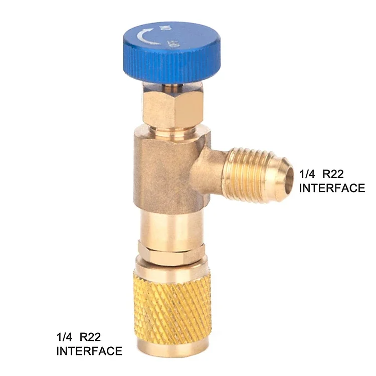 R22 R410A Air Conditioning Refrigerant Liquid Safety Valve