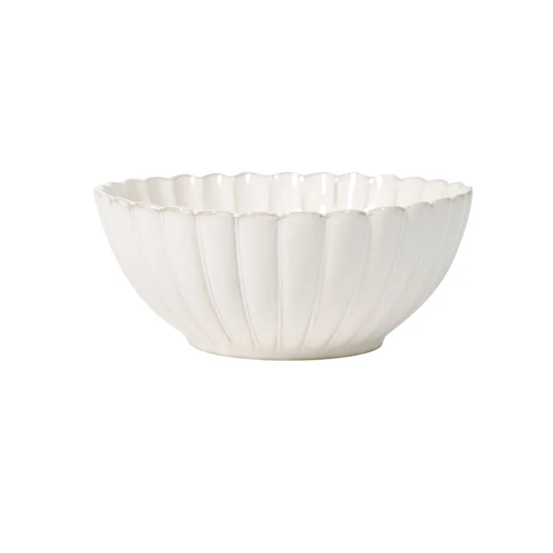 DP26 Modern Stocked Ceramic Plate Bowl Porcelain Enameled Plate for Dinnerware Full Set Ceramic Bowls Dishes